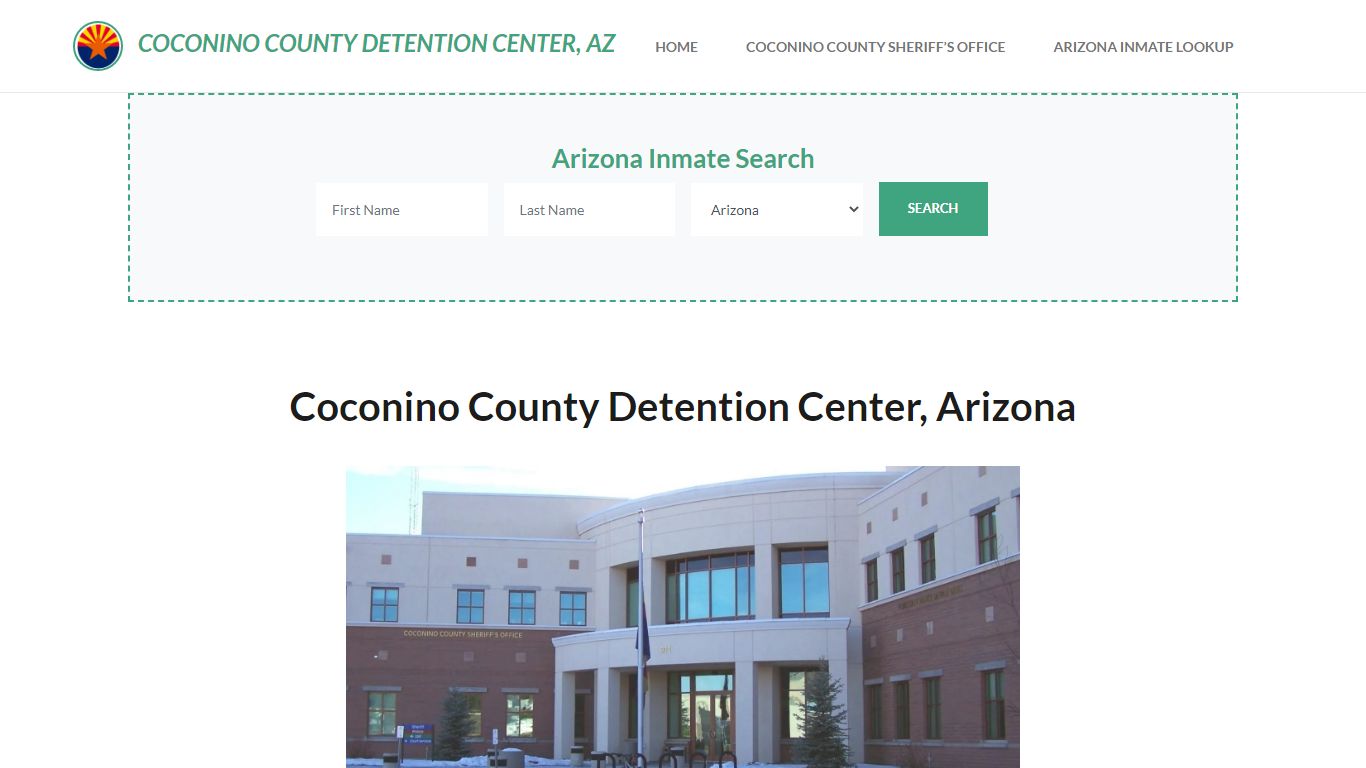 Coconino County Detention Center, AZ Inmate Roster, Offender Search